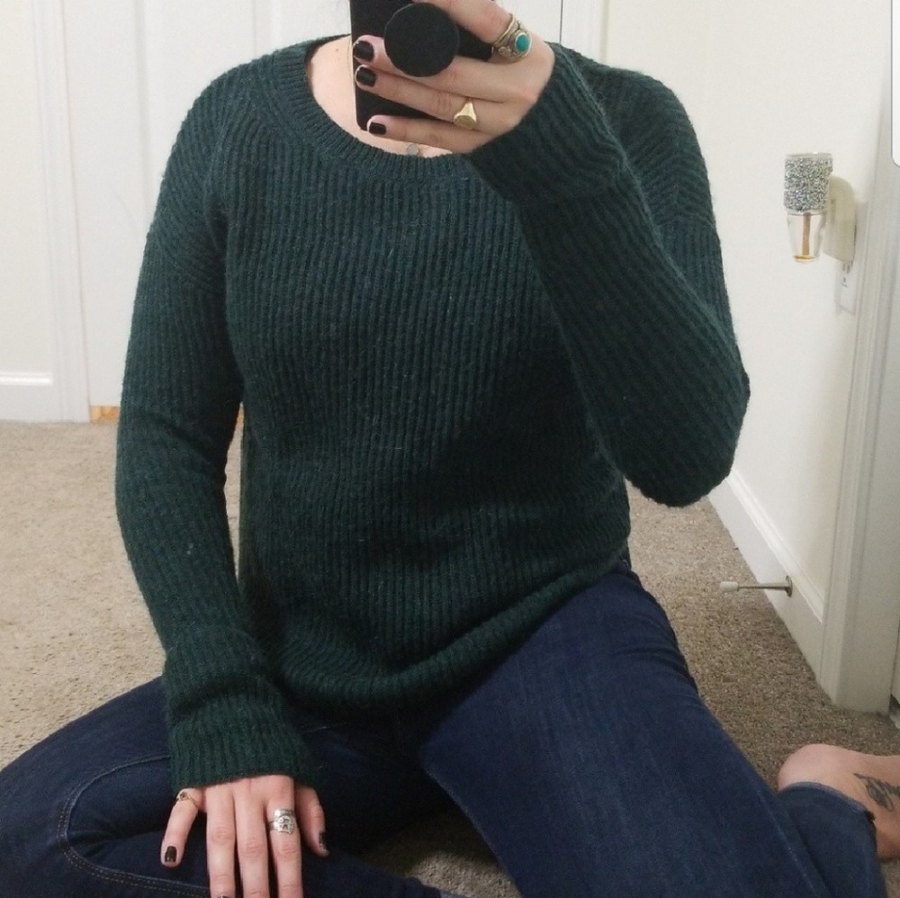 Green Sweater from Express